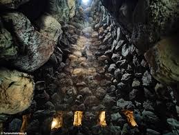 Interno di un nuraghe